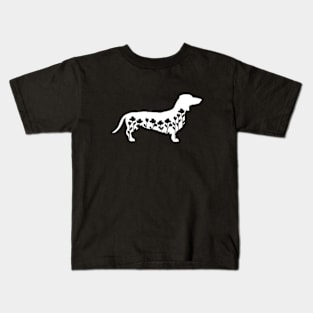 Dachshund Artwork Kids T-Shirt